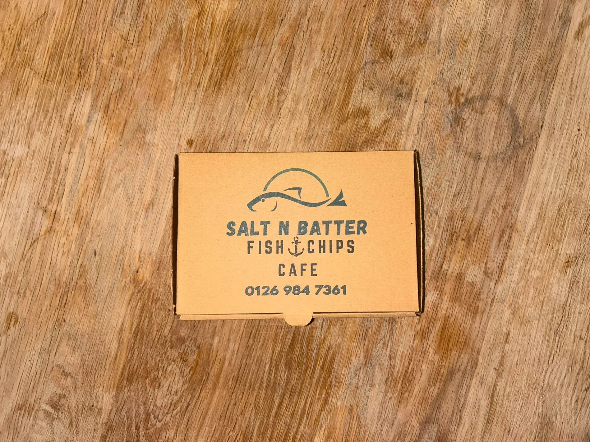 Premium Full-Colour PRINTED 9inch Fish & Chips Box (100pcs)